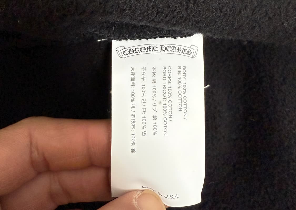 크롬하츠 세메터리 후드집업 XL 상품이미지7