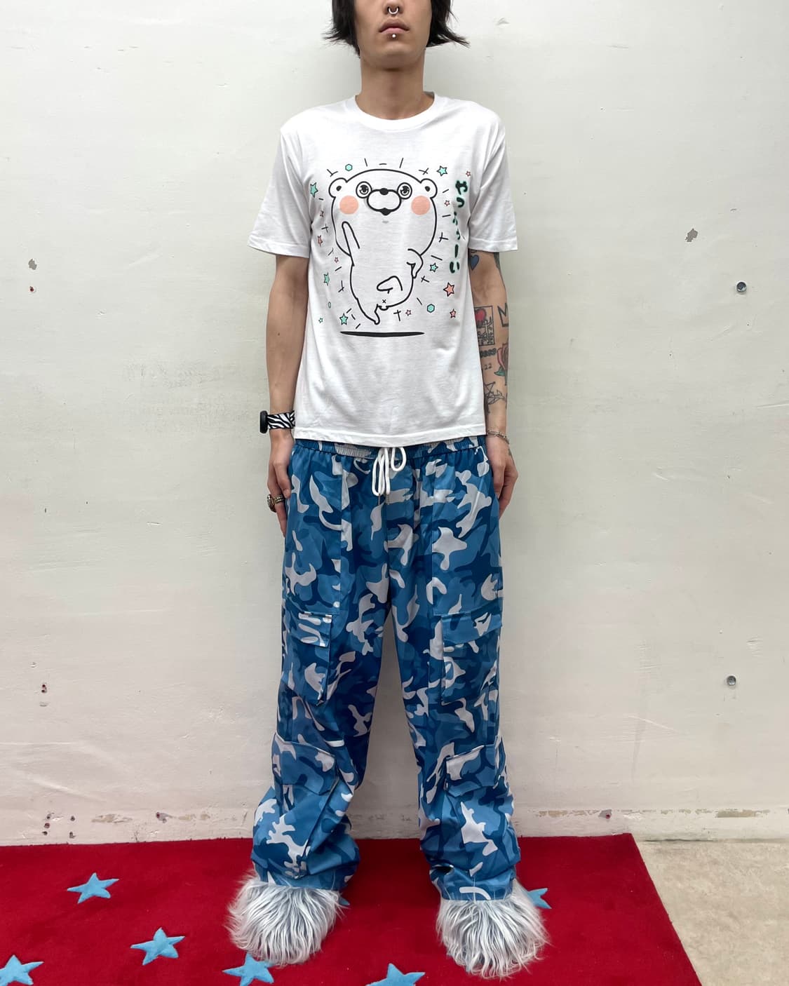 Cutie bear. Japanese T-shirt 상품이미지2