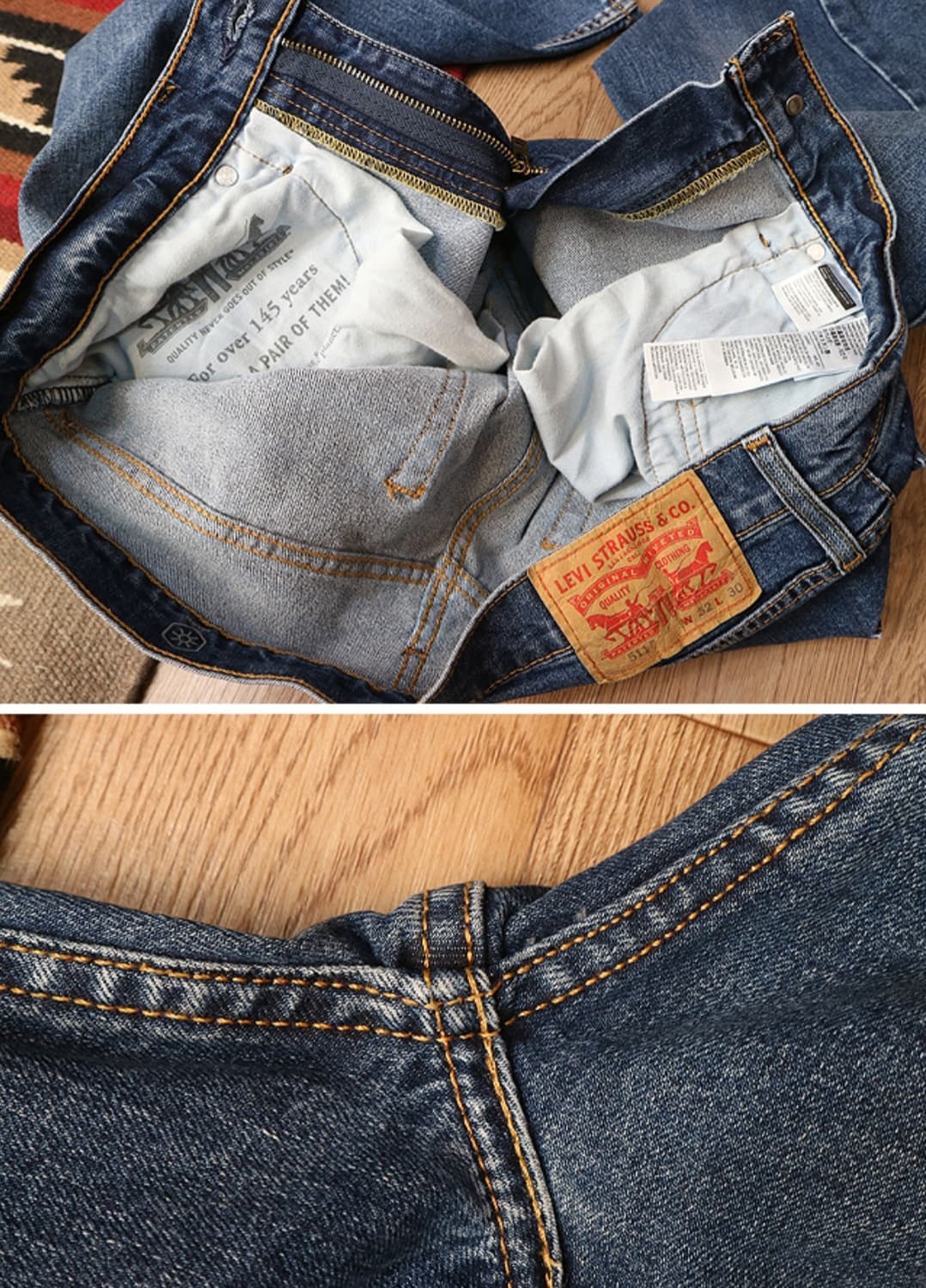 LEVIS 리바이스 511 슬림핏 데님 31-32 상품이미지7