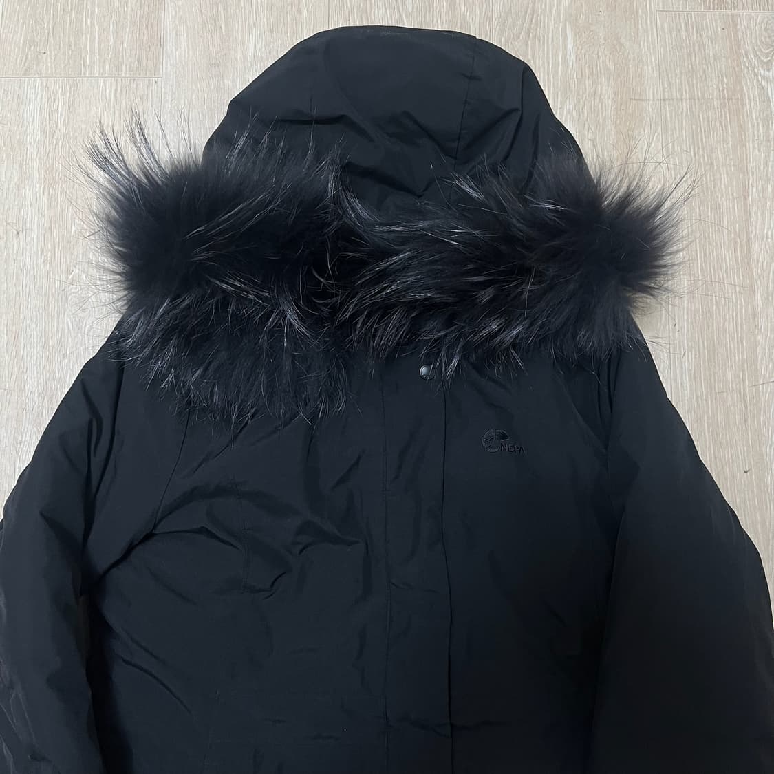 안유진 패딩 네파 여성 구스다운 고어텍스 아르테 롱패딩 L/100  상품이미지2