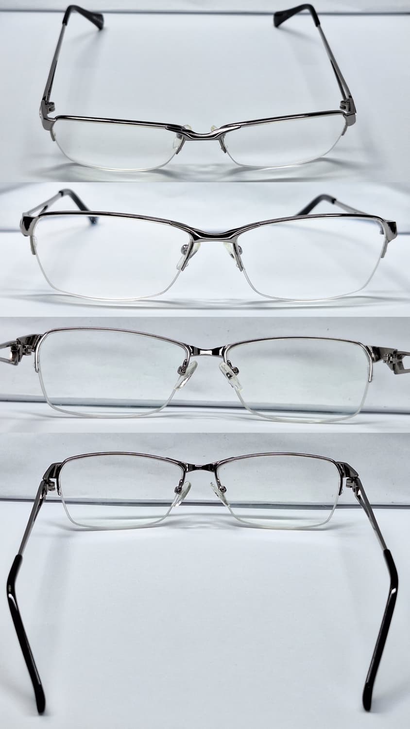 HO 09 반무테 안경테 55mm 일본 수입 비즈니스 y2k 스포티안경  상품이미지3
