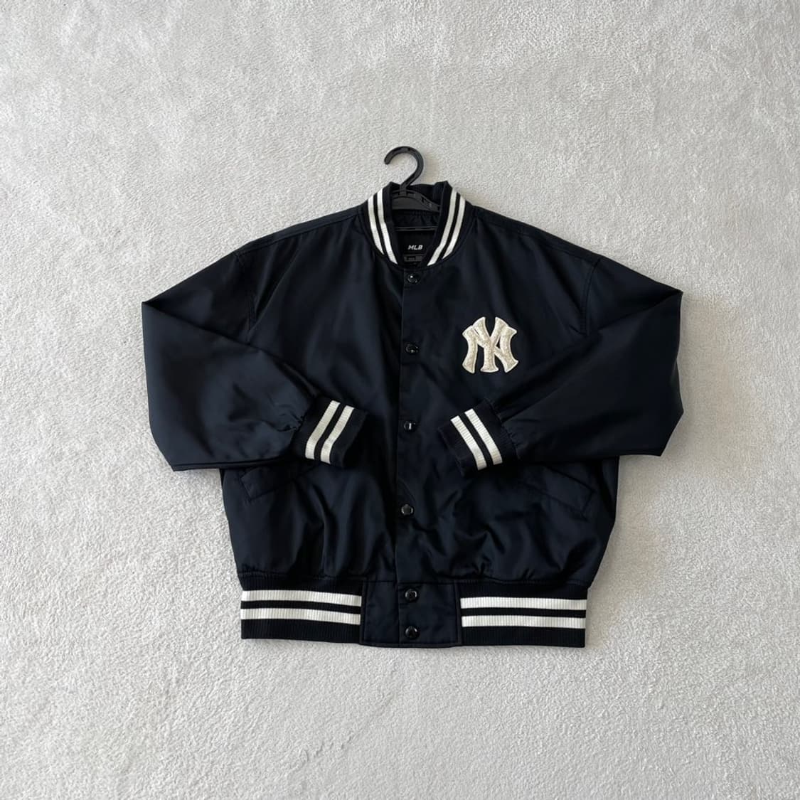 [S] MLB 신형 양키즈 나일론 바시티 블루종 자켓 90 상품이미지1