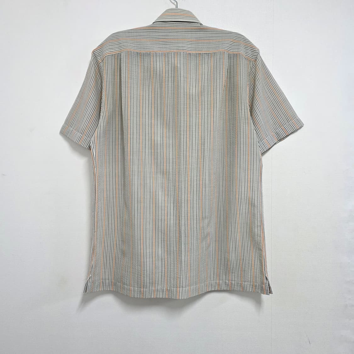 95 닥스 스트라이프 반팔 셔츠 베이지 상품이미지3