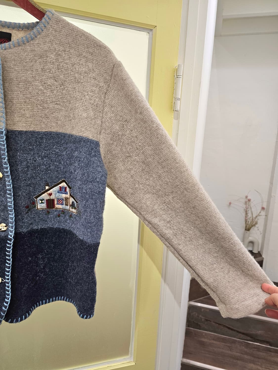 Austria 핸드메이드 울 가디건 상품이미지3