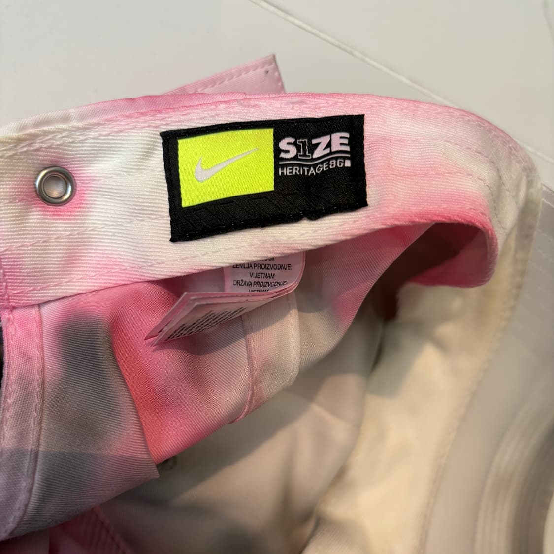 나이키 X 알릭스 핑크 타이다이 볼캡 상품이미지9