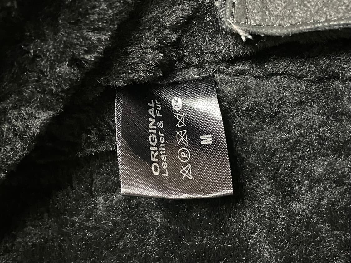 Black leather mustang 릭오웬스하이엔드깔빈티지자켓무스탕 상품이미지10