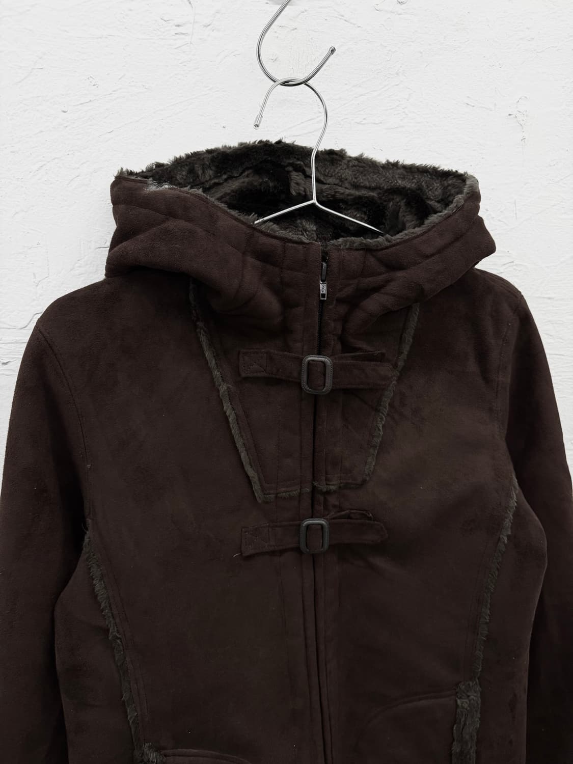 comme ca ism 후드 무스탕 상품이미지2