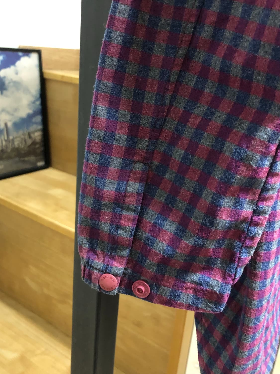 몽벨 체크 셔츠(S / Japan) 상품이미지7