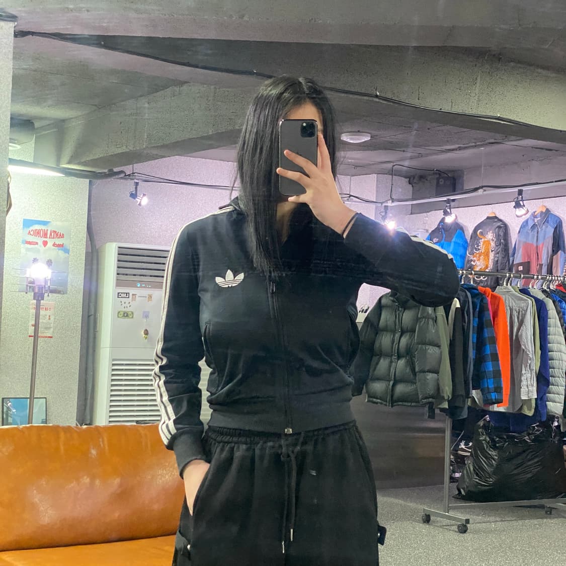 아디다스 오리지널 파이어버드 블랙 배색 트랙 탑 져지 B3217 상품이미지1