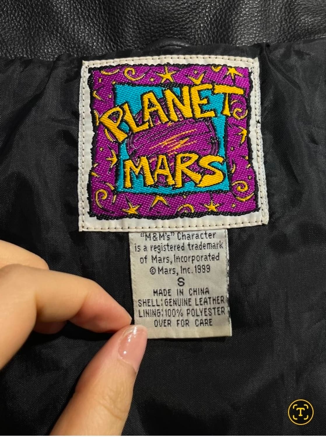 Planet Mars M&M's 올드스쿨  가죽자켓 상품이미지10