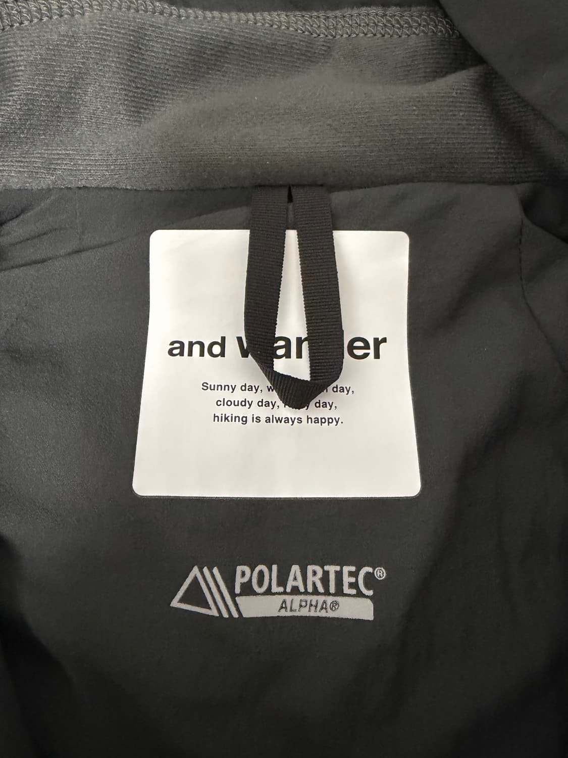 [XL] 앤드 원더 알파 에어 후디 그린 상품이미지8