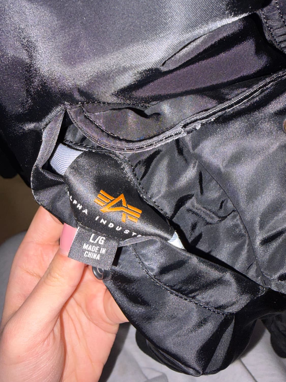 알파인더스트리 ma-1 L사이즈 상품이미지2