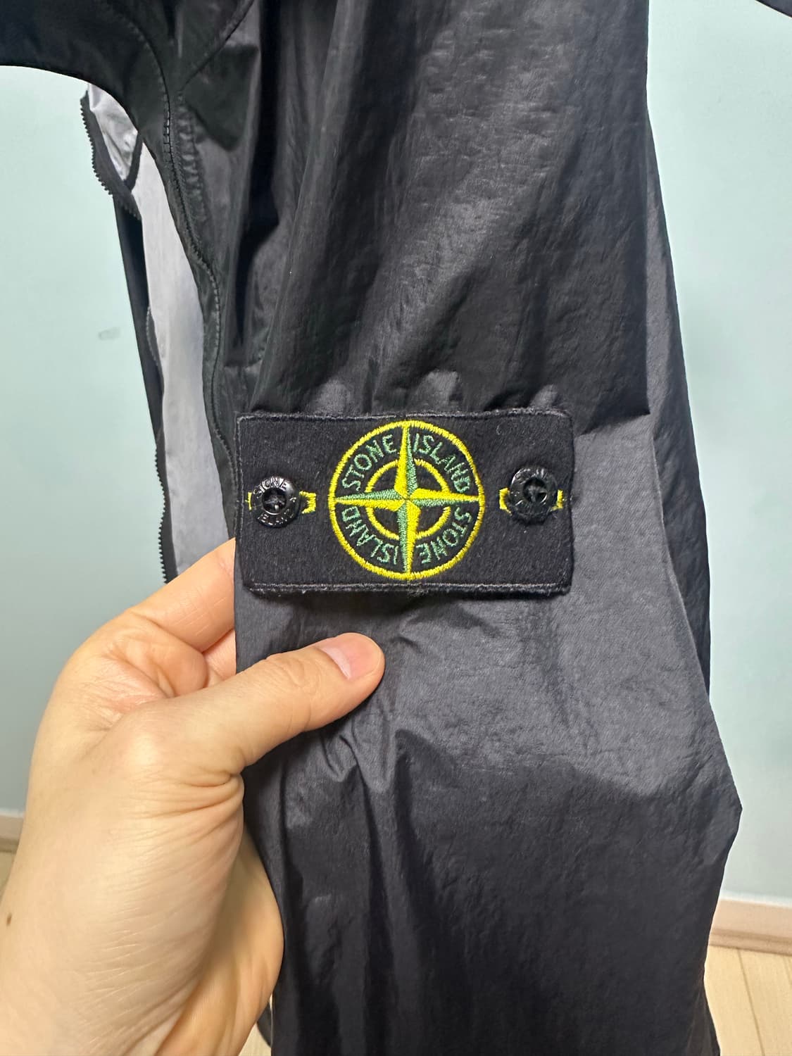 스톤아일랜드 22ss 멤브라나 블랙 XL사이즈 상품이미지9