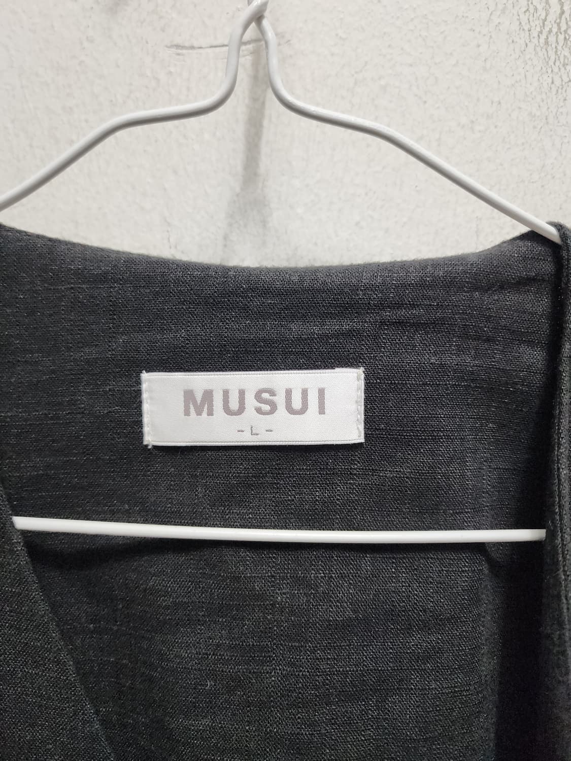 MUSUI 린넨 뒷판절개 블레이져 상품이미지7