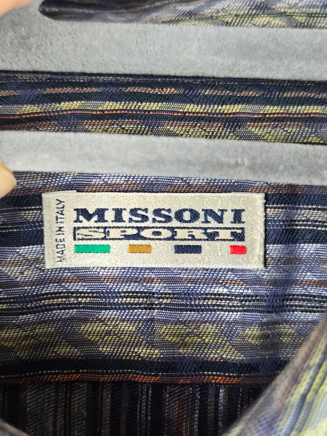 [무료배송]미쏘니 103-180 남성 린넨 마 혼방 반팔 셔츠 빈티지 상품이미지8