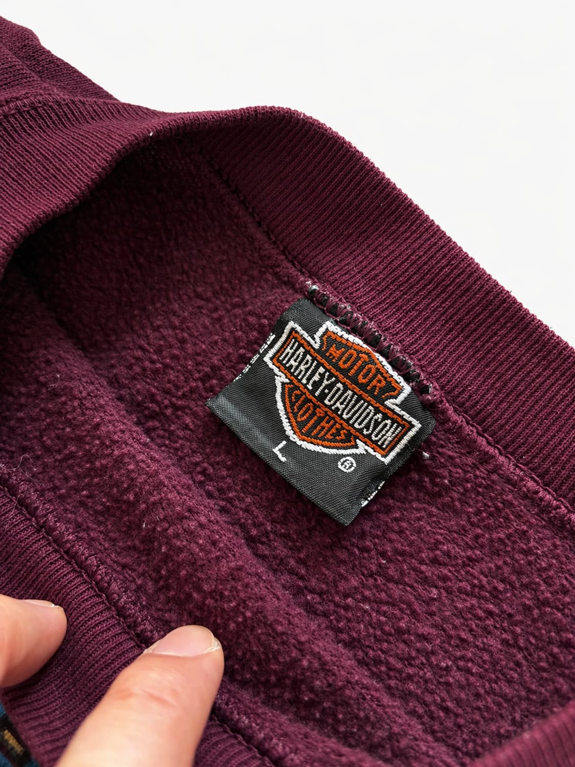 할리 데이비슨 프린팅 스웻셔츠 L 상품이미지6