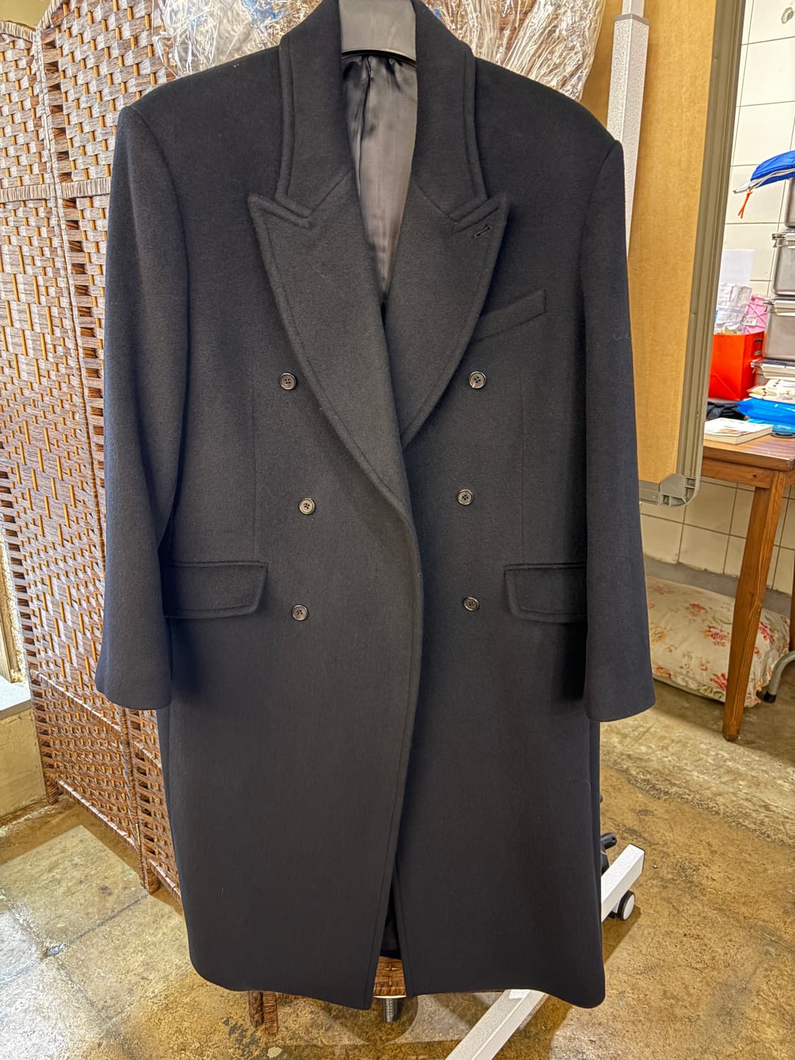 브라운야드 더블 브레스티드 코트4 상품이미지1