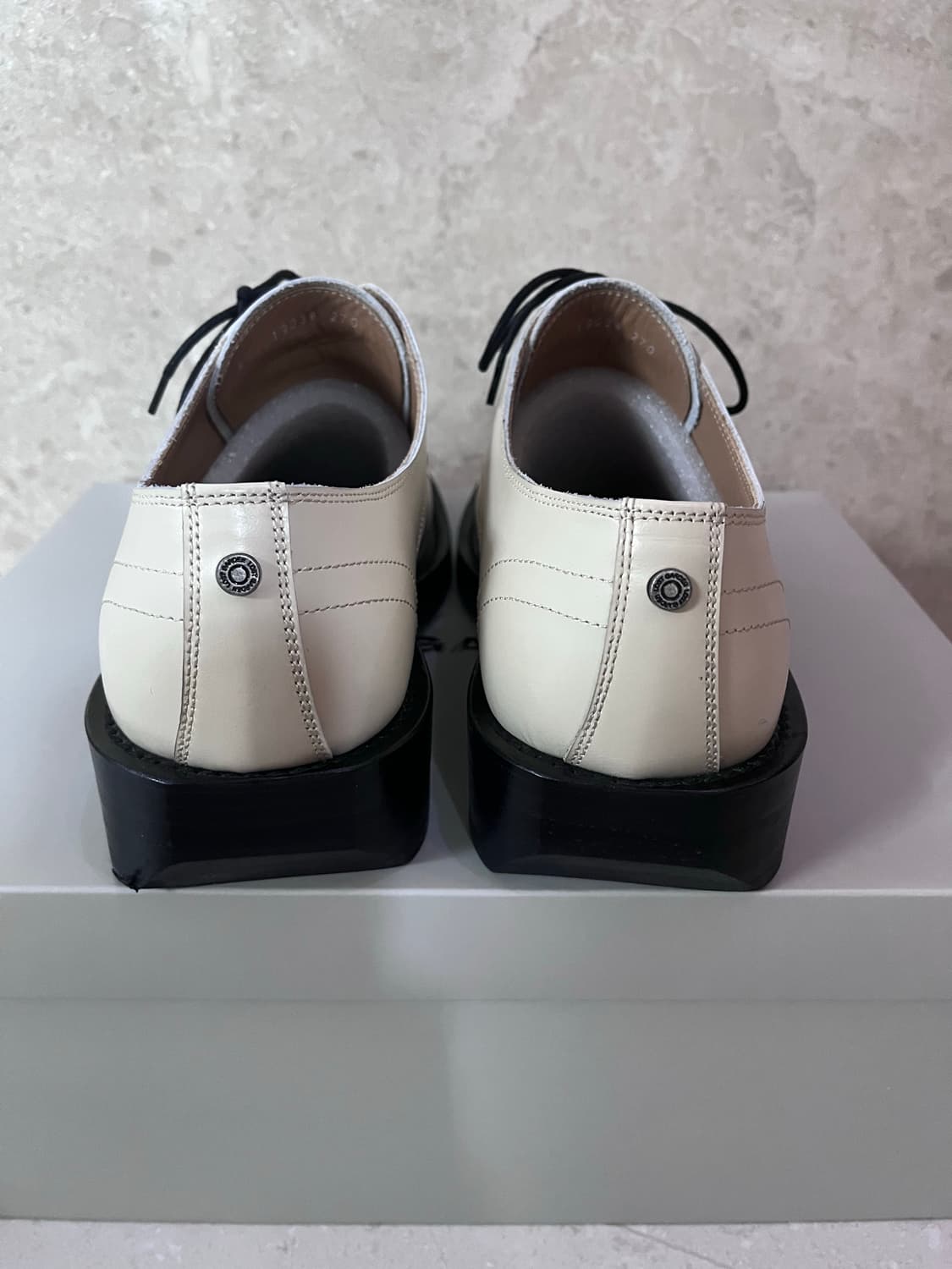 [270] 로스트가든 vol 아이보리 더비슈즈 상품이미지3