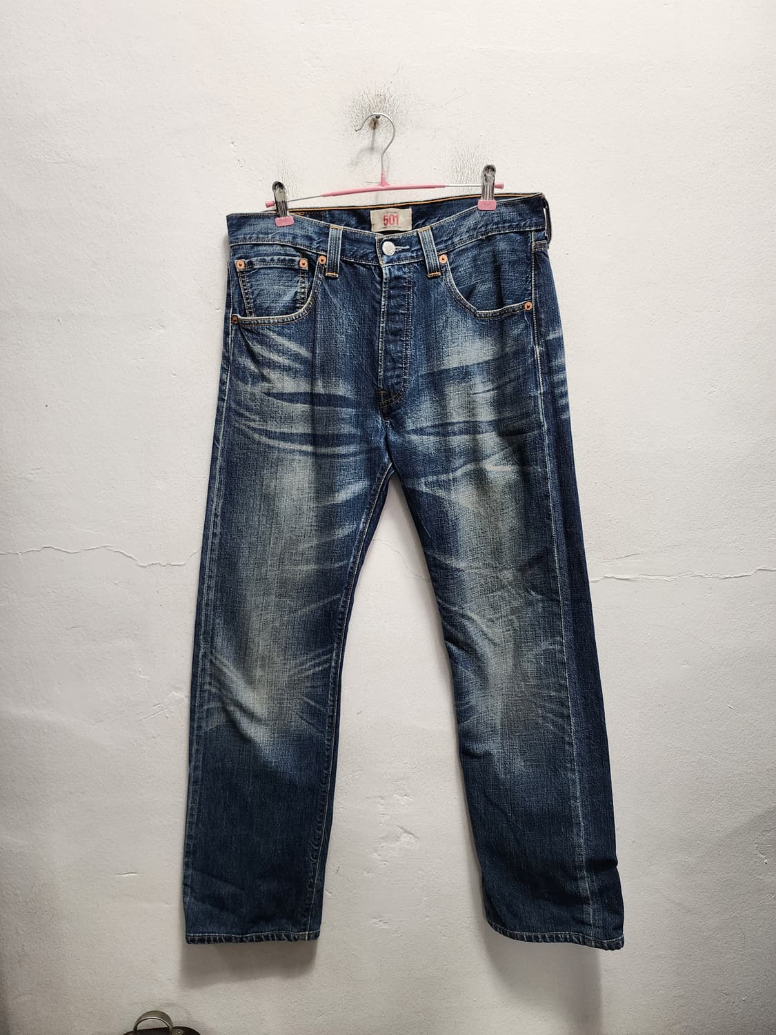 리바이스 501 빈티지 워싱진 상품이미지2