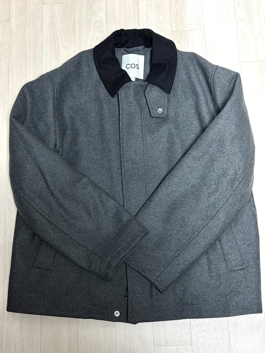 cos 숏 울 코트 L 상품이미지2