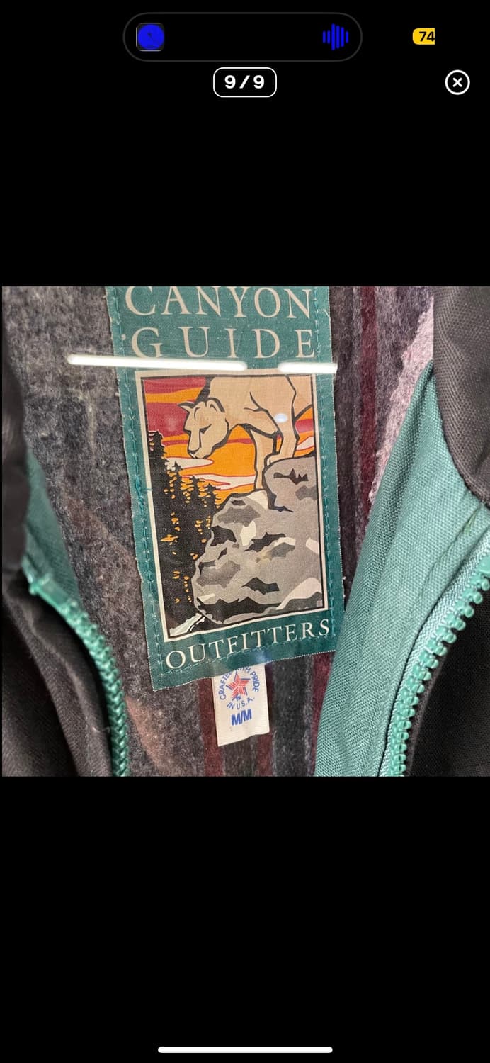 90s 캐니언 가이드 아즈텍 자켓 상품이미지9