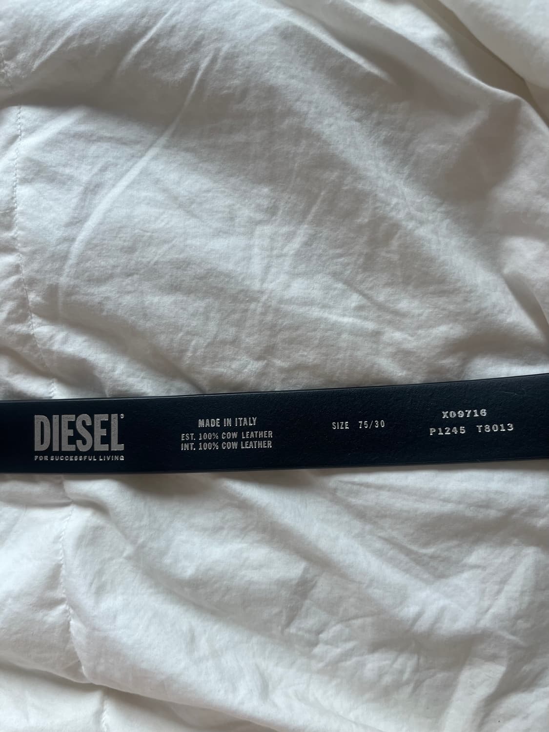 DISEL 벨트 (블랙) SIZE 75/30 상품이미지8