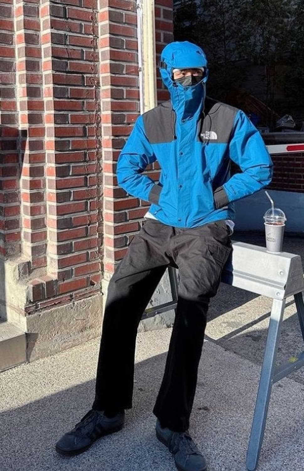 노스페이스 gtx 마운틴블루 (주우재 바람막이) 상품이미지1