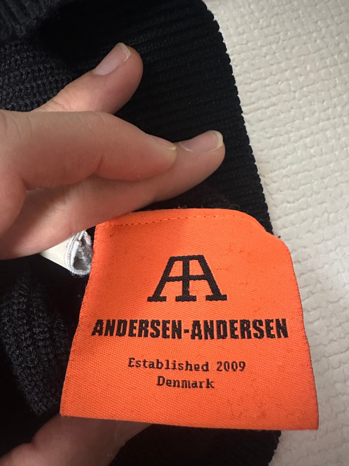 안데르센안데르센 터틀넥 블랙 M 상품이미지3