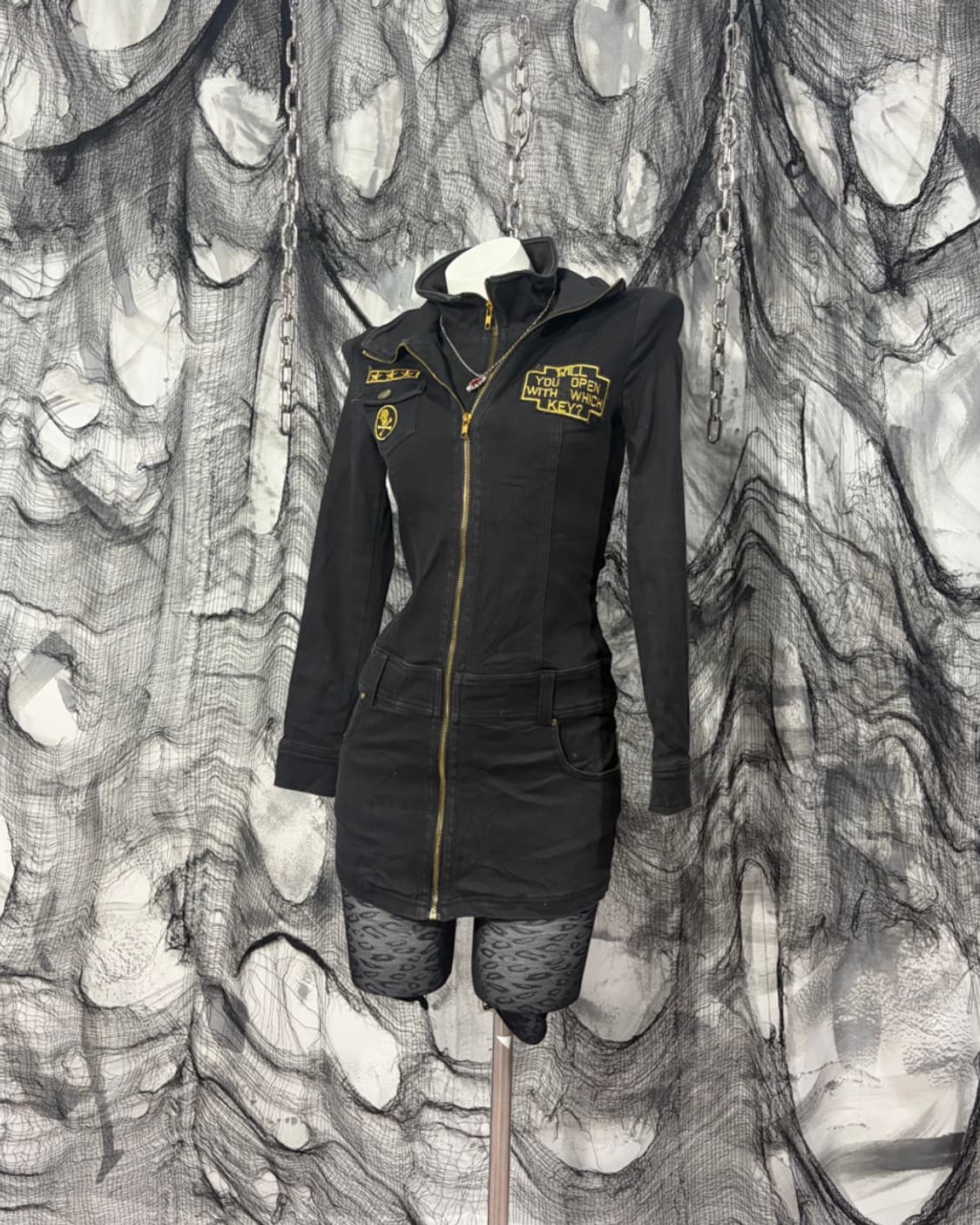 Gothic Layered washing One piece jacket  상품이미지3
