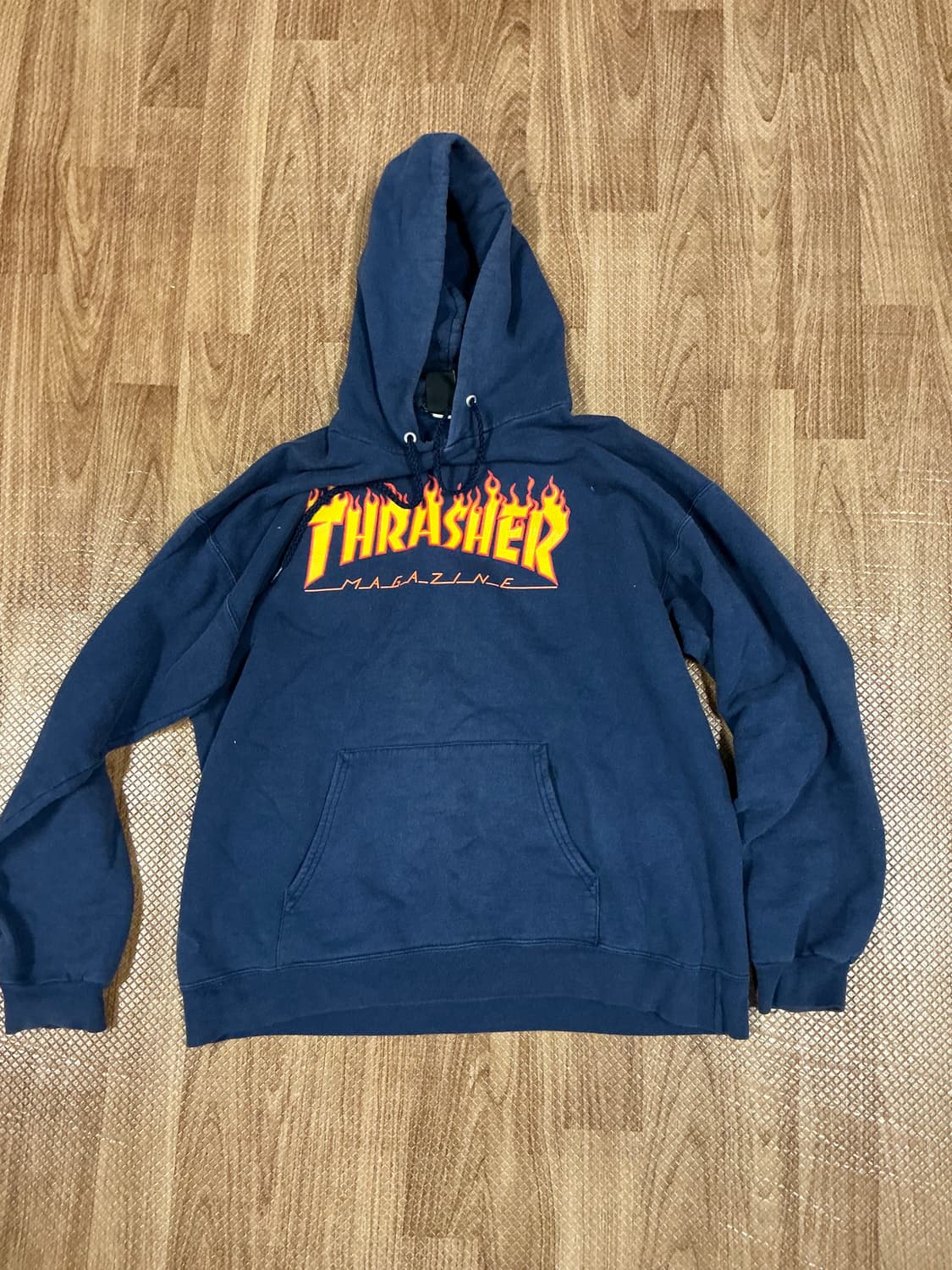 트래셔 네이비 후드티 m 상품이미지1