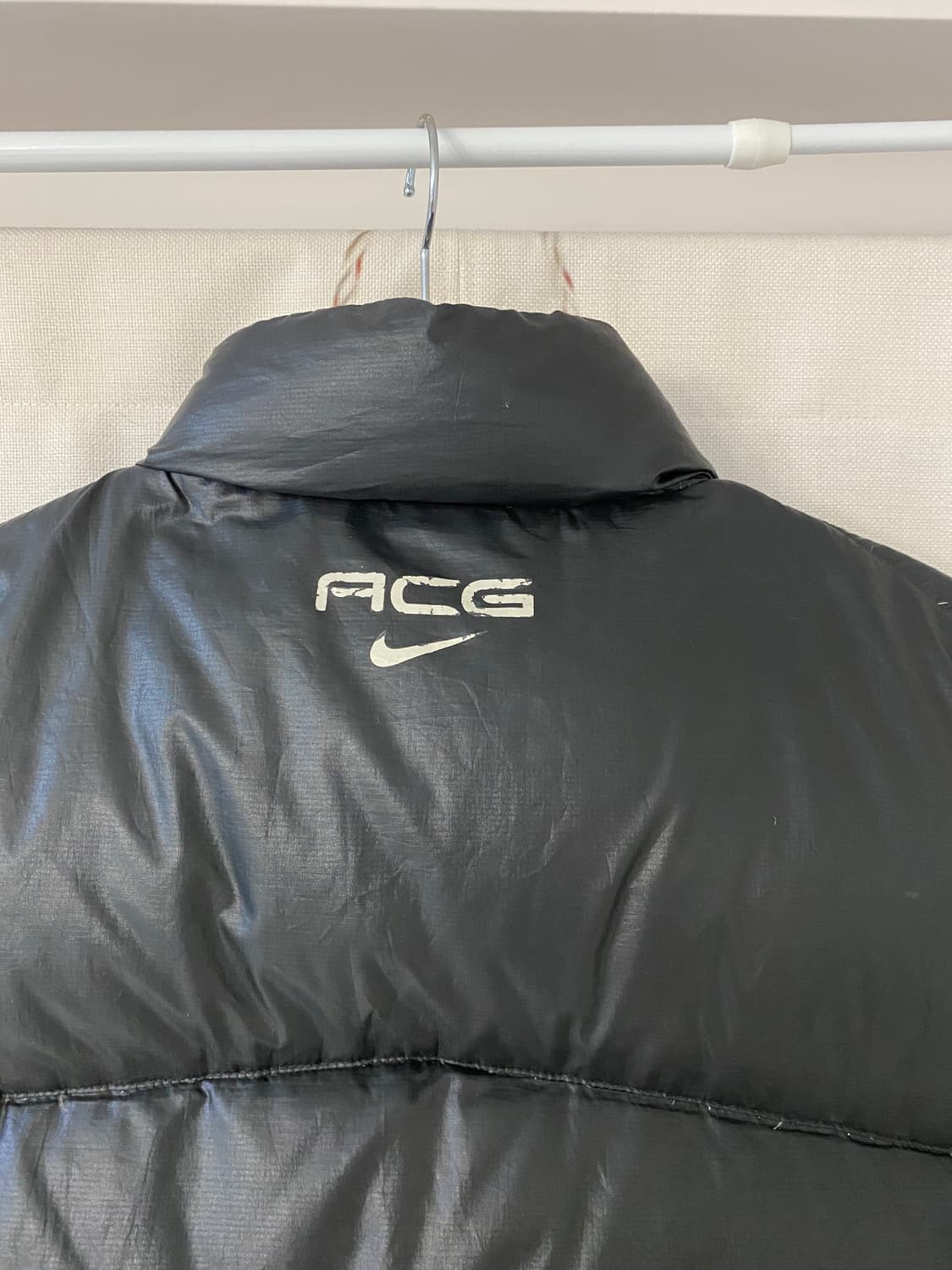 L)나이키 ACG 블랙 구스 패딩 베스트 상품이미지3