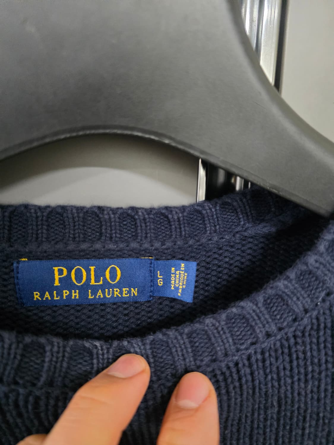 폴로 성조기 니트 L 사이즈 상품이미지3