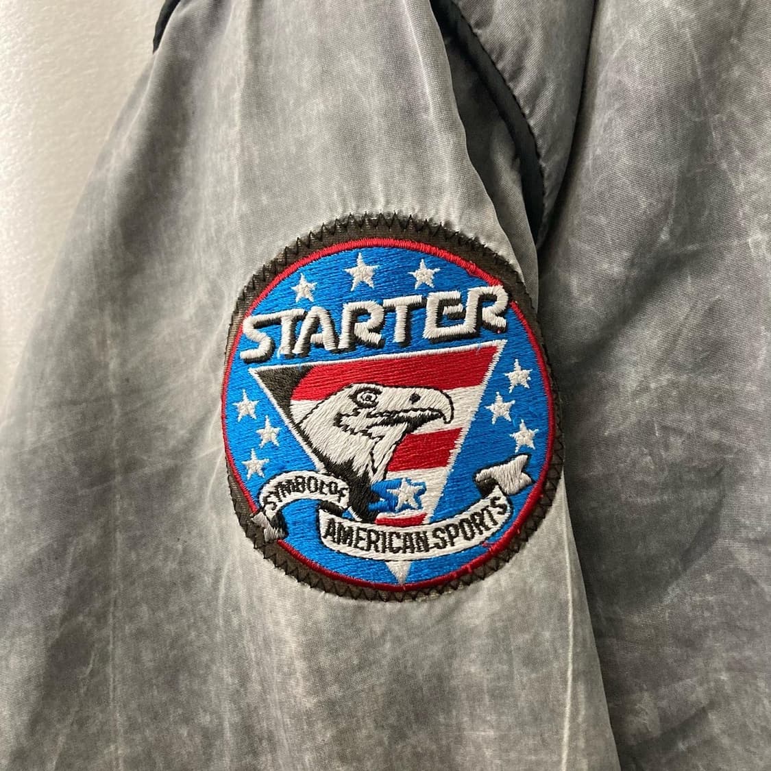 스타터 WHITE SOX 그런지 패턴 패치 백로고 자켓 상품이미지3