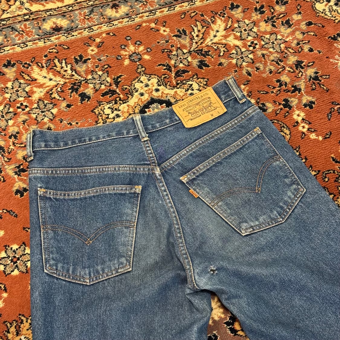 리바이스 517 오렌지탭 데님 팬츠 (32) 상품이미지2