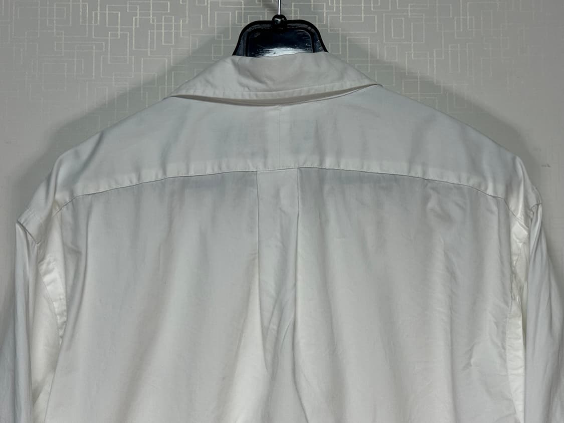 폴로 랄프 로렌 클래식 페더웨이트 트윌 화이트 셔츠 상품이미지4