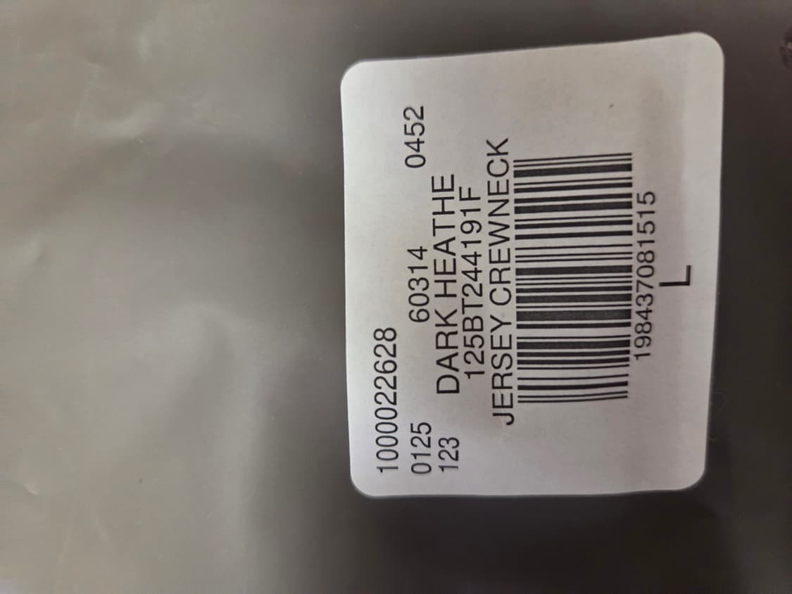 (새상품)피어오브갓 라지 티 상품이미지7