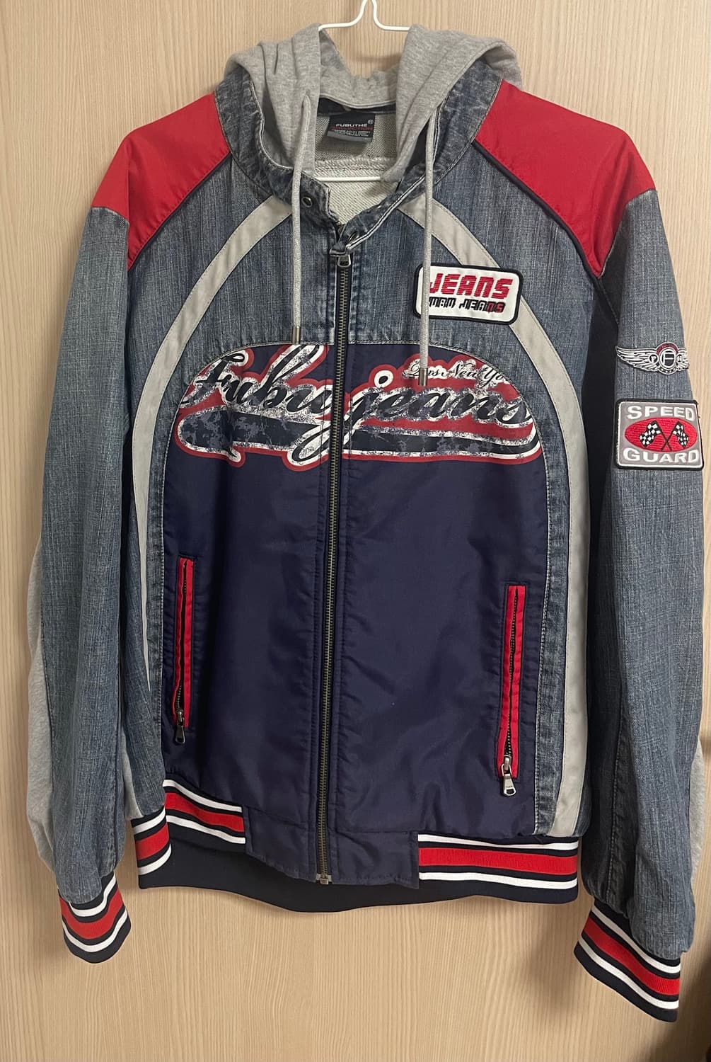 FUBU 후부 데님 집업 자켓 상품이미지1