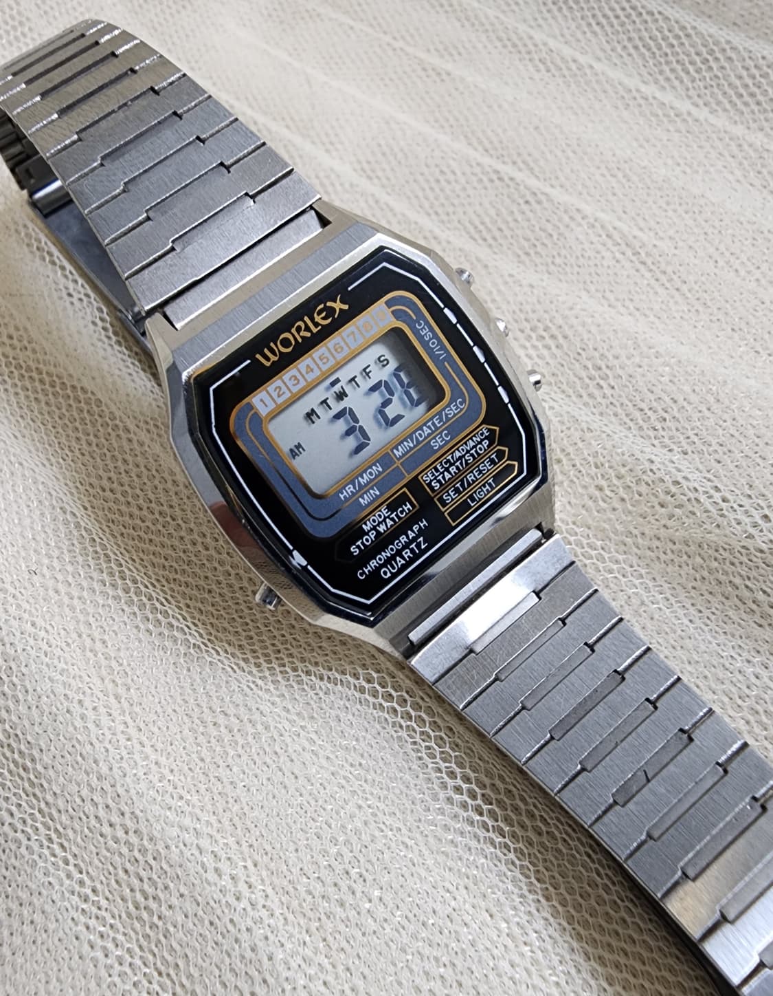80s90s WORLEX 월렉스 빈티지 전자시계 상품이미지1