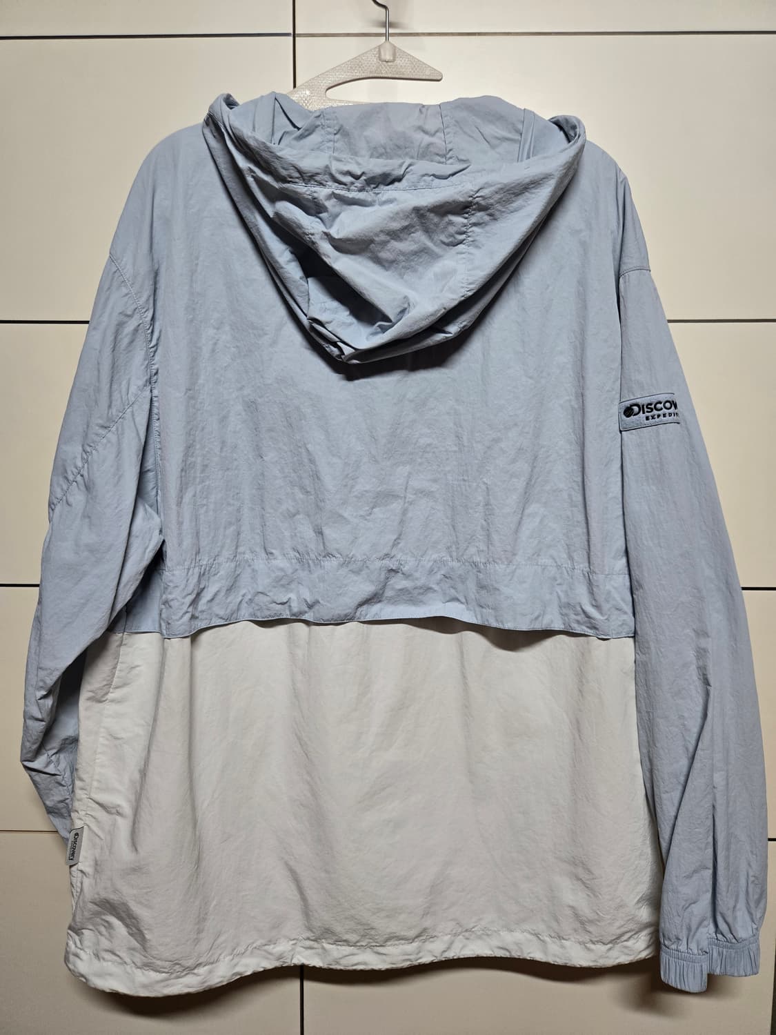 디스커버리 컬러블록 아노락 바람막이 상품이미지6