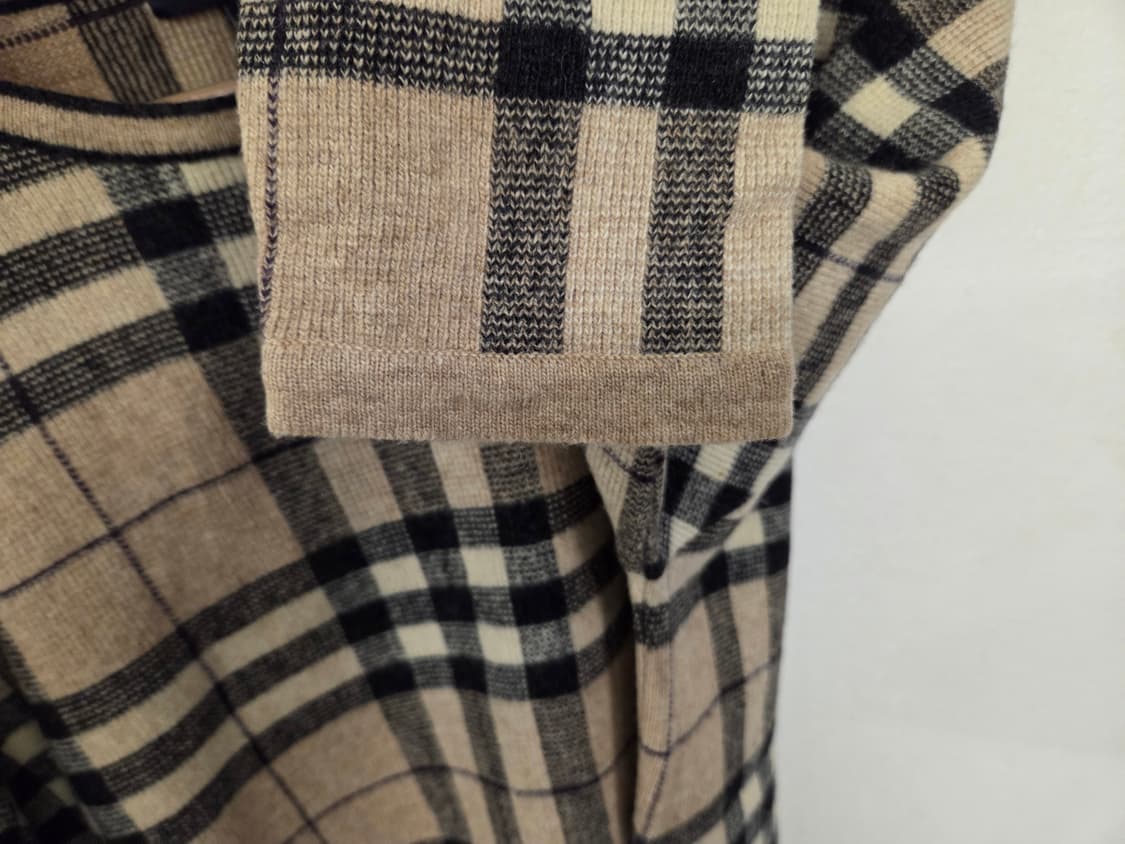 버버리 런던 체크 니트 M 상품이미지4