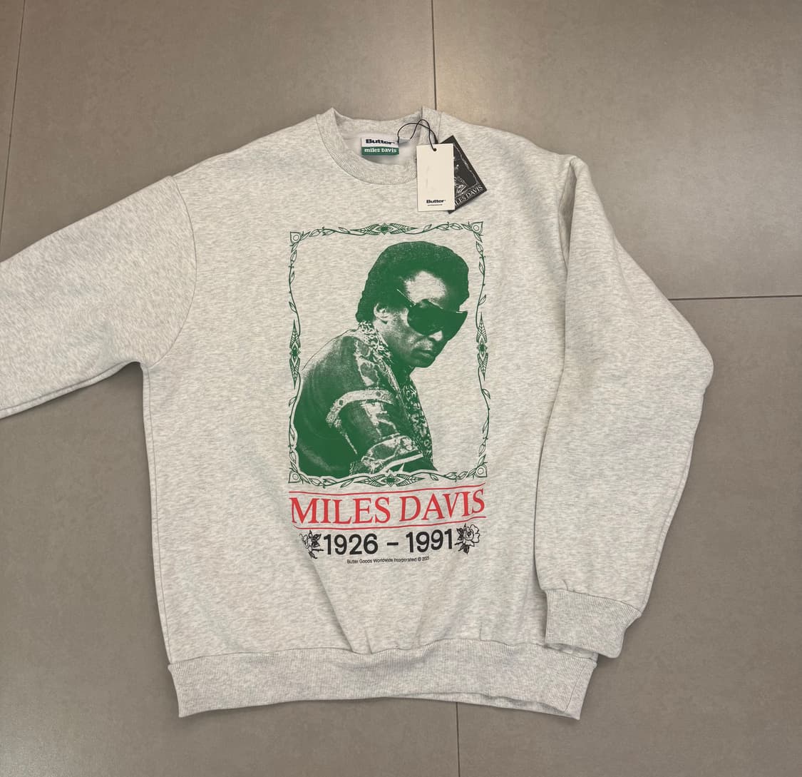 Butter Goods 맨투맨 새상품 사이즈 L 상품이미지1