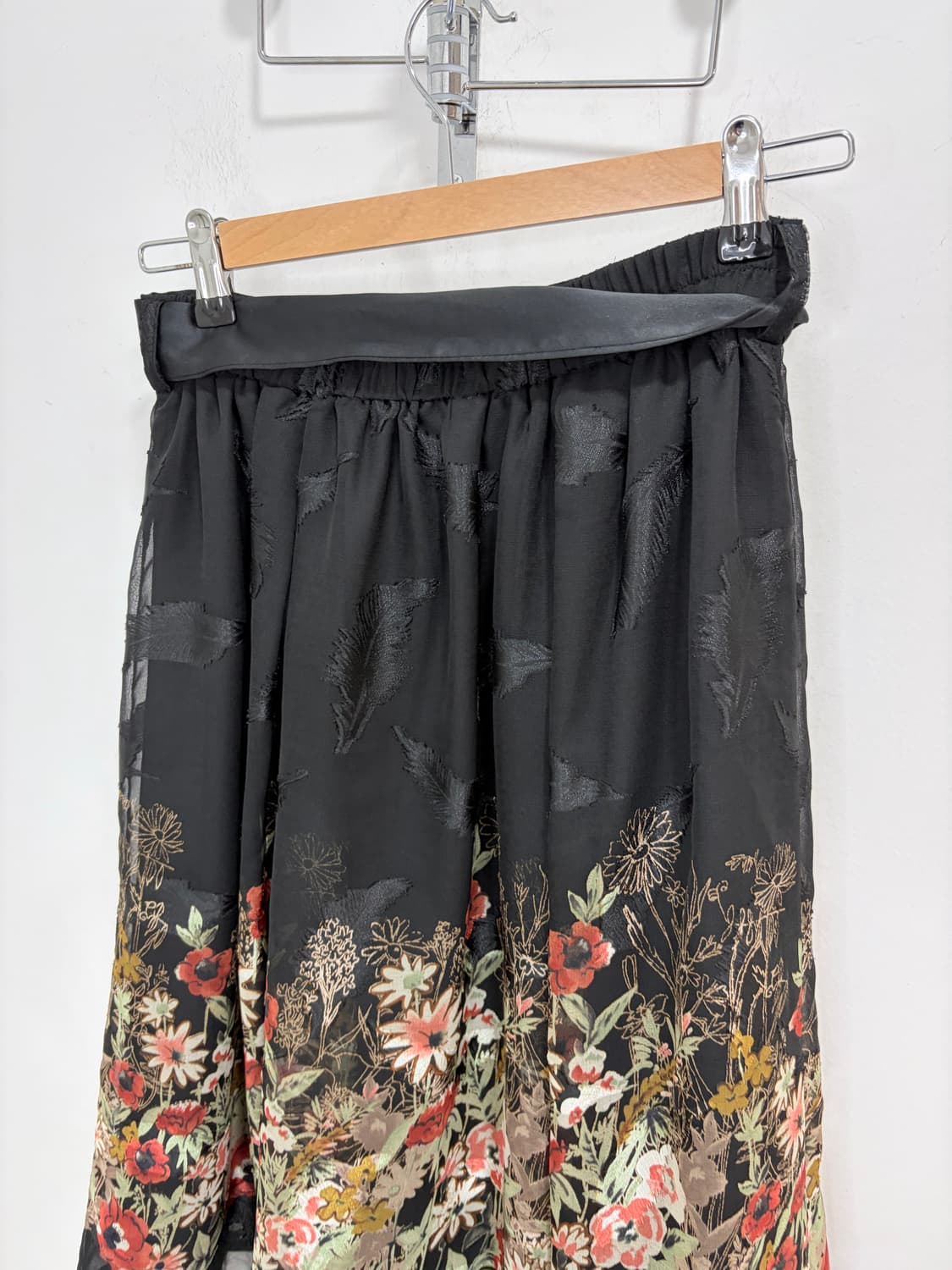 엑시즈팜 리본 꽃 스커트 치마 상품이미지7