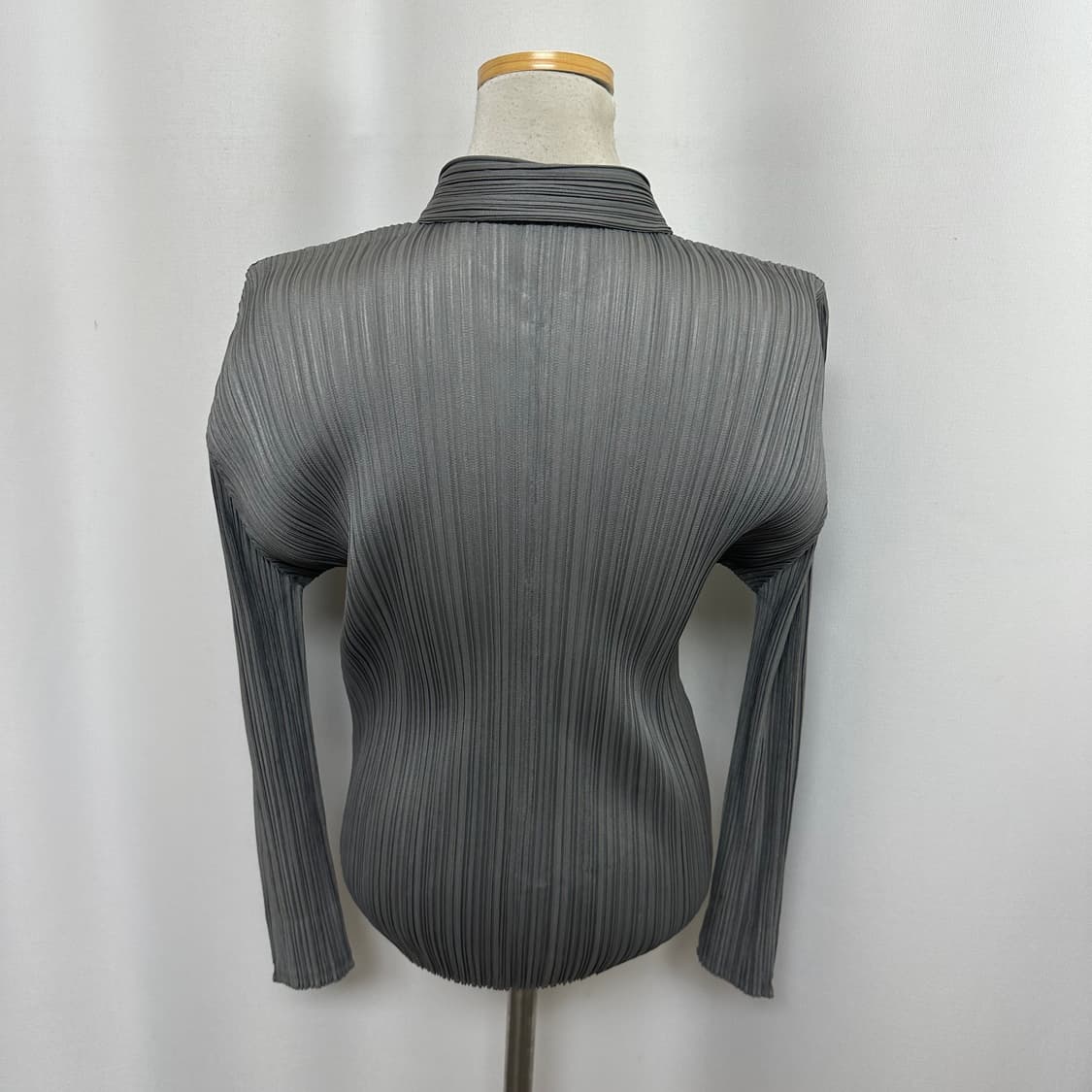 플리츠플리츠 여자 스판 주름 가디건 (44-55추천) EOI 상품이미지6