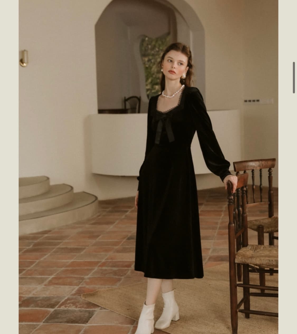 쎄무아듀 Cest bow tie dress 상품이미지3