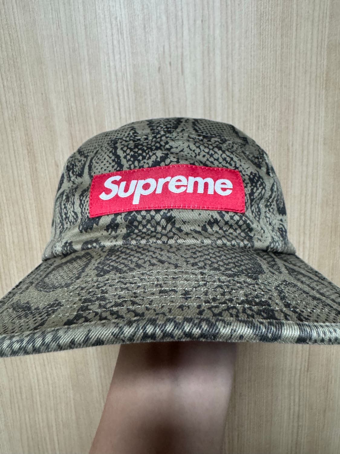 슈프림 워시드 치노 트윌 캠프캡 스네이크 상품이미지3