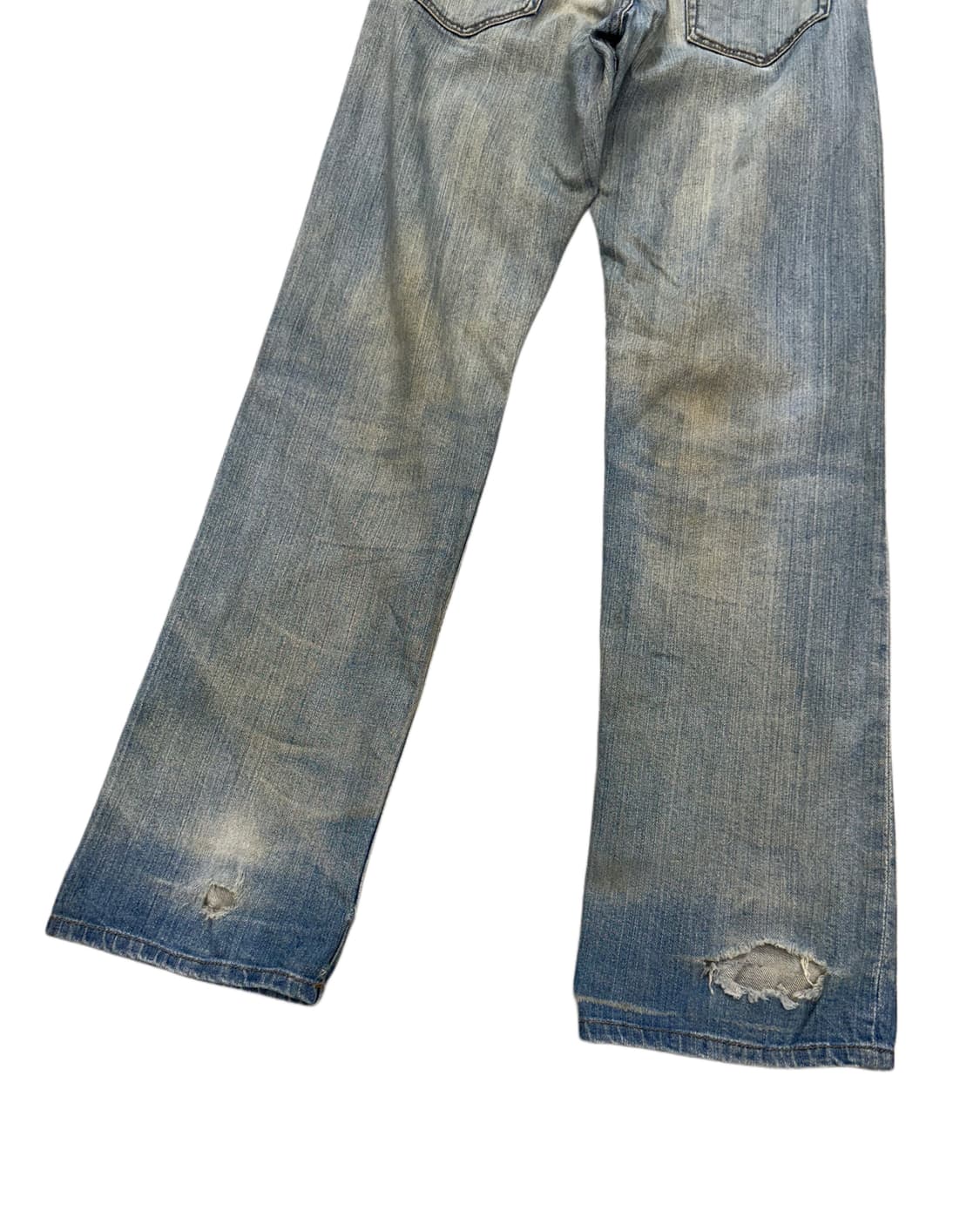 HANES vintage aging damage jean 상품이미지9