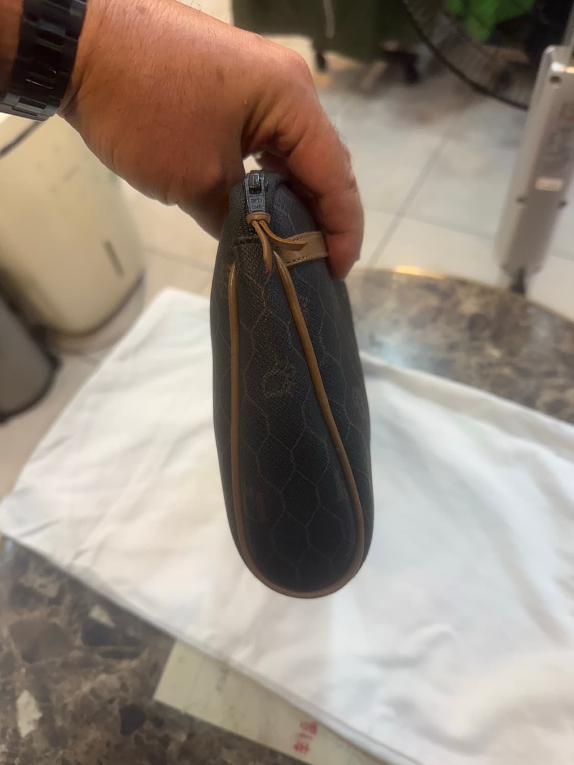 정품 크리스찬 디올 빈티지 오빌리크 클러치 팝니다 상품이미지5