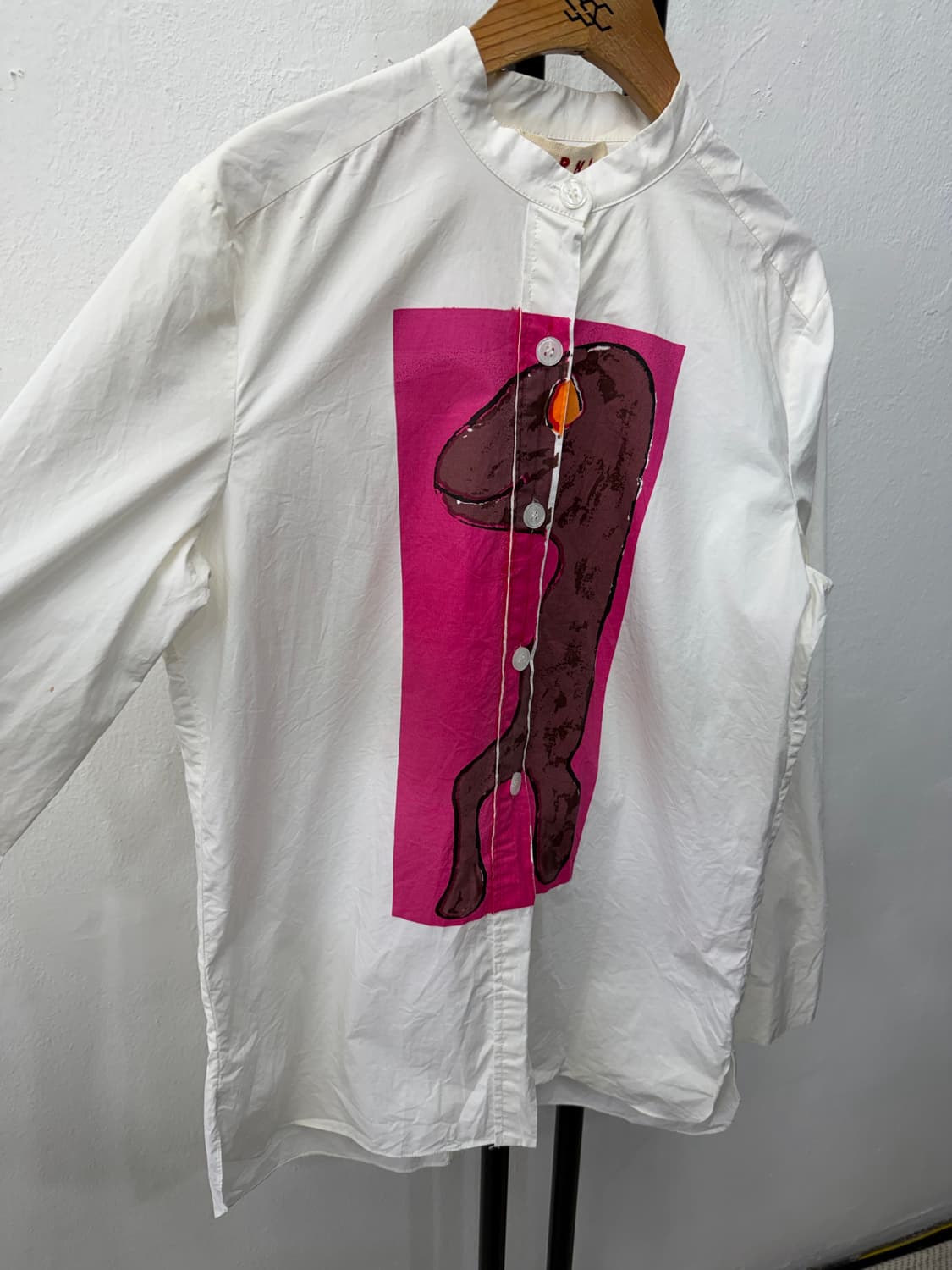 정품) 마르니 여성 프린팅 셔츠 38 상품이미지2