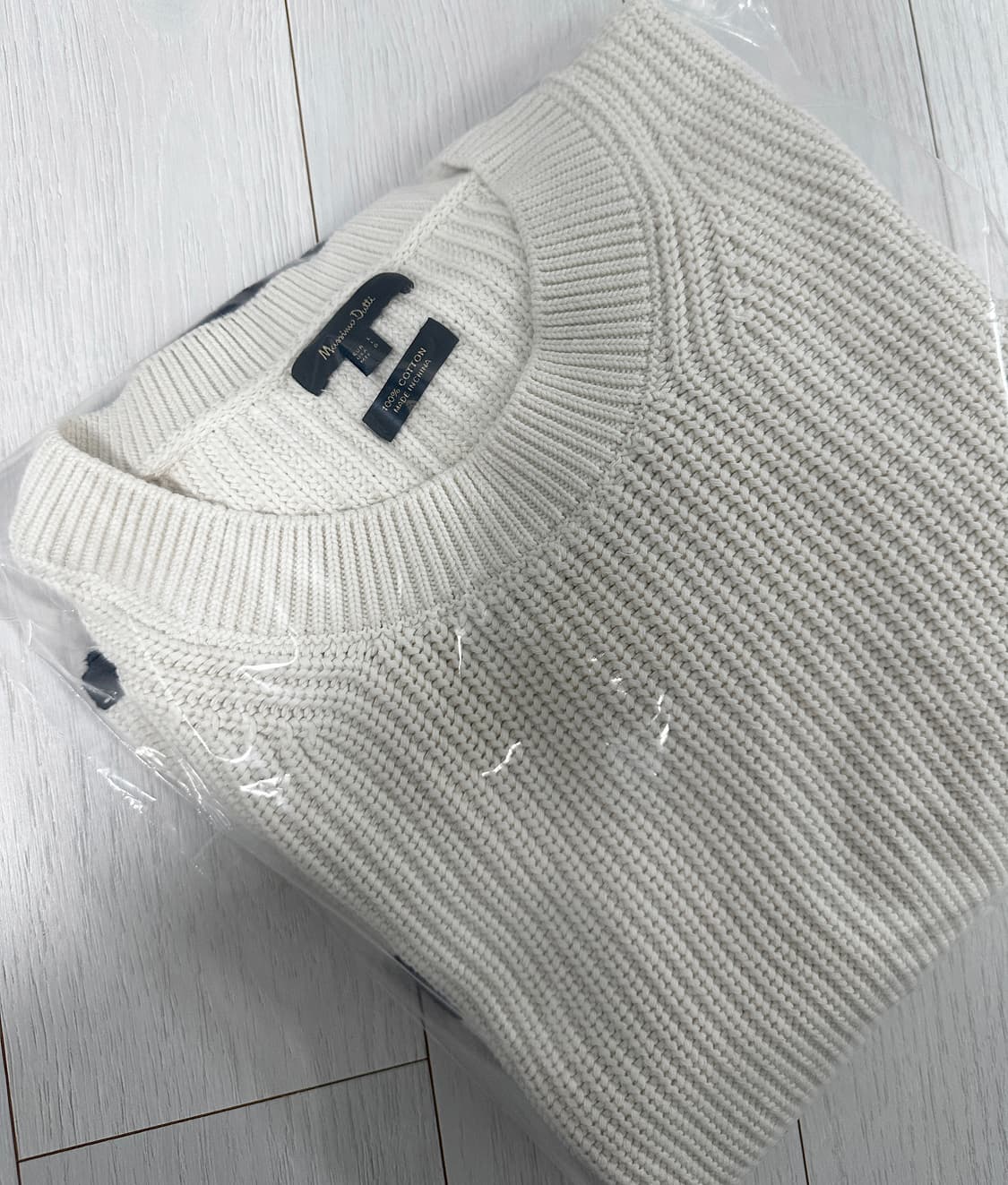 코튼 사이드 버튼 스웨터 상품이미지6