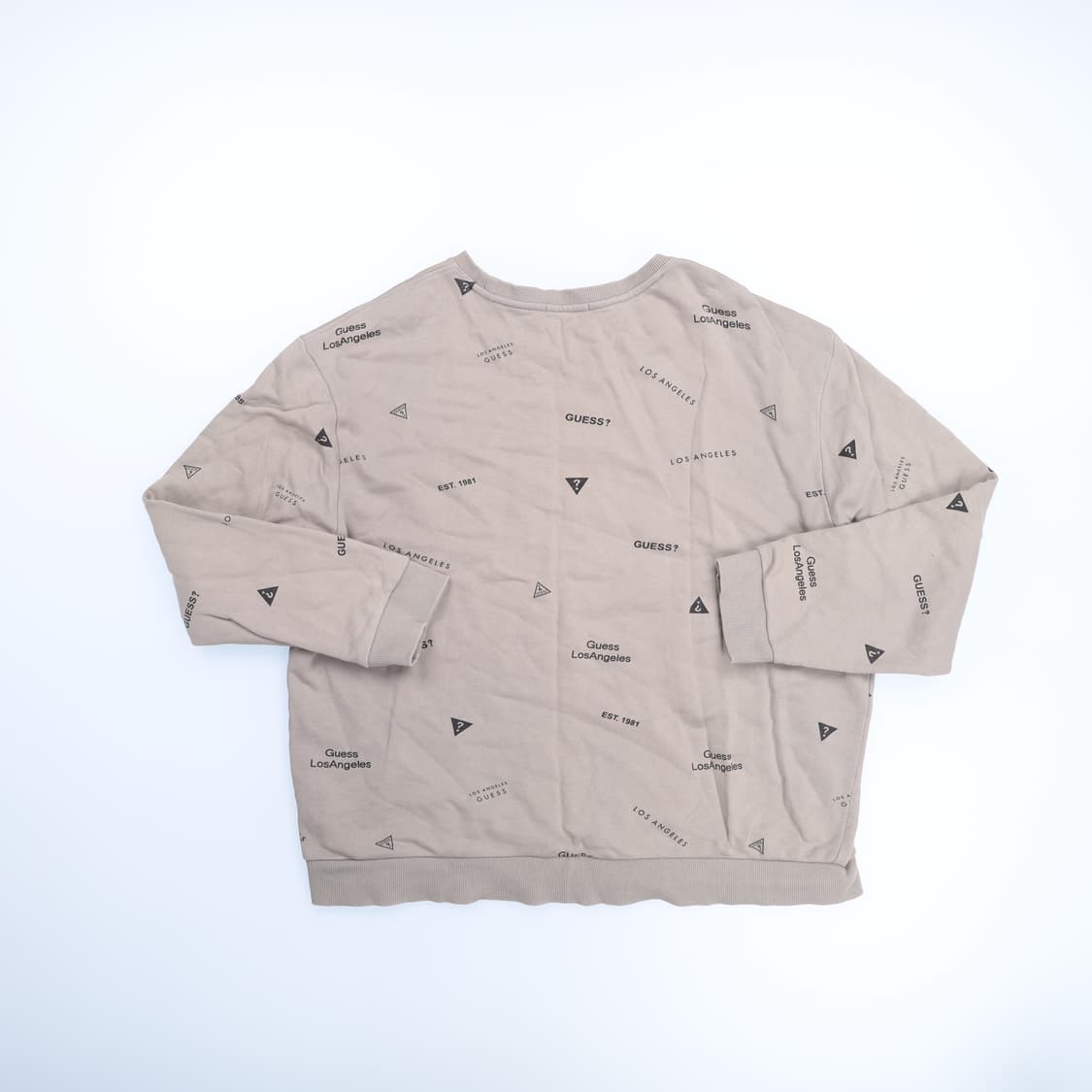 XXL 게스 패턴 맨투맨 0210H1 상품이미지2